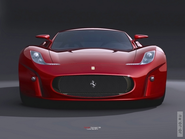 Ferrari concept 2008 design by Luca Serafini