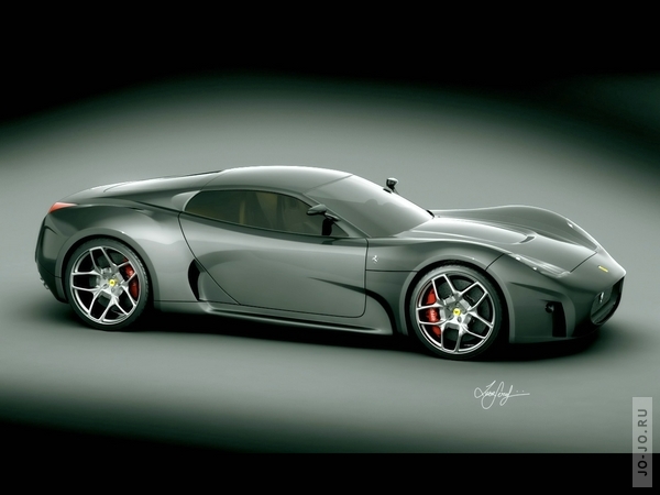 Ferrari concept 2008 design by Luca Serafini
