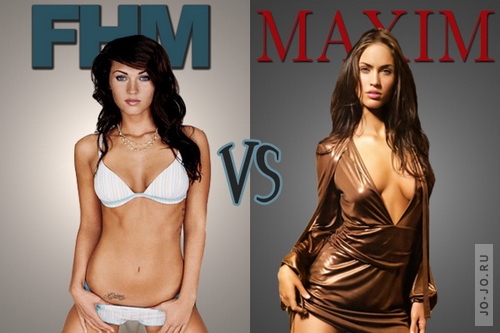 FHM vs Maxim