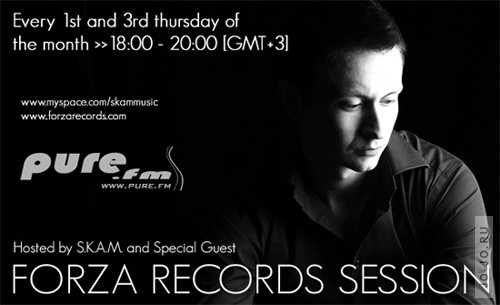S.K.A.M. - Forza records session 015 on Pure.FM