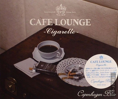 Cafe lounge cigarette: Copenhagen blue