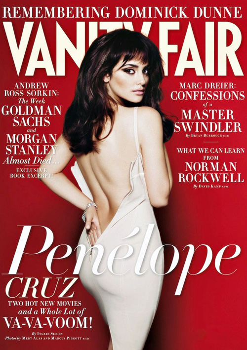 Penelope Cruz  Vanity Fair  onica Cruz  Elle