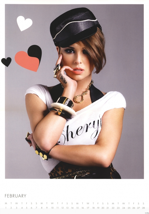 Cheryl Cole Official Calendar 2010