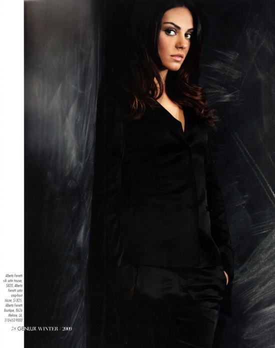 Mila Kunis ( GQ, Esquire, BlackBook)
