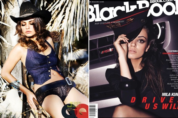 Mila Kunis ( GQ, Esquire, BlackBook)