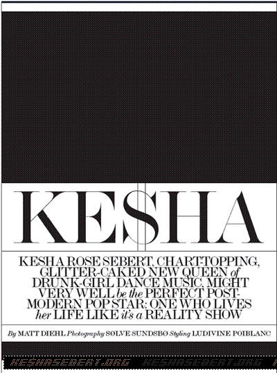 KeSha   Interview  Maxim