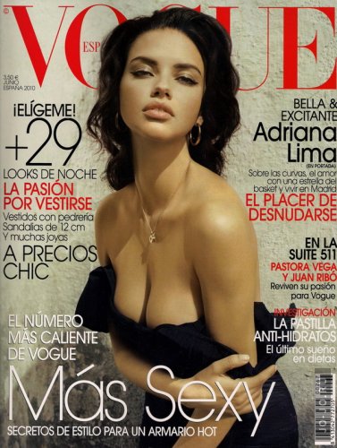 Adriana Lima   Vogue ( 2010 / Spain)