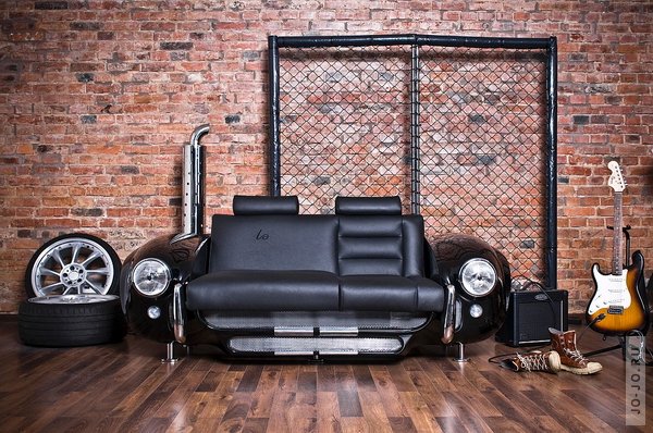 Мебель из автомобилей от LA Design Studio