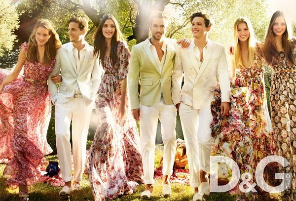 Рекламная кампания D&G Весна 2011