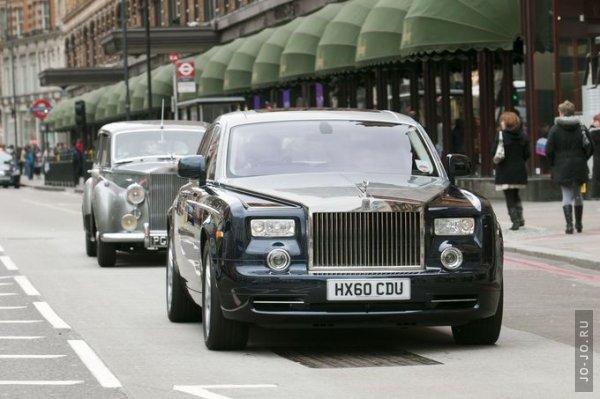 Парад Rolls-Royce в Лондоне