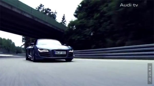 Audi R8 GT Spyder official promo