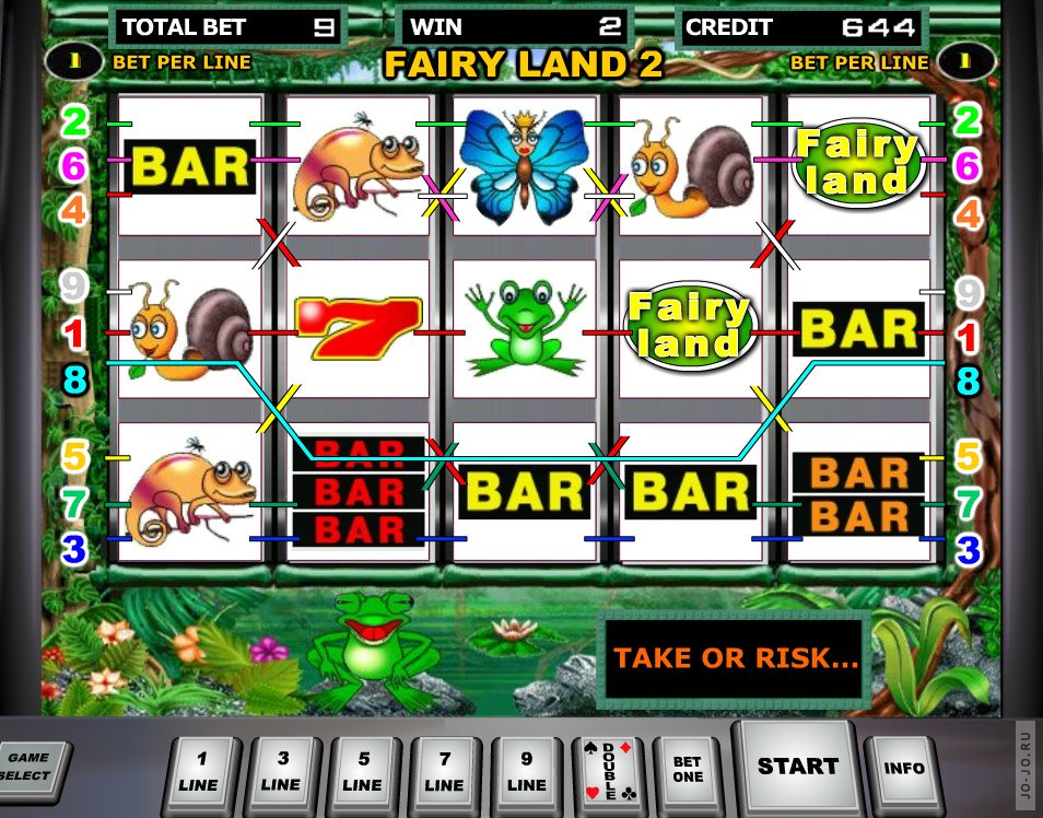 Игровой автомат онлайн Fairy Land 2 в интернет казино Gaminatorslots.com