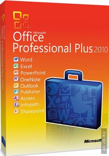 Microsoft Office 2010 Pro Service Pack 1 Repack by KDFX 1.0 (RUS)