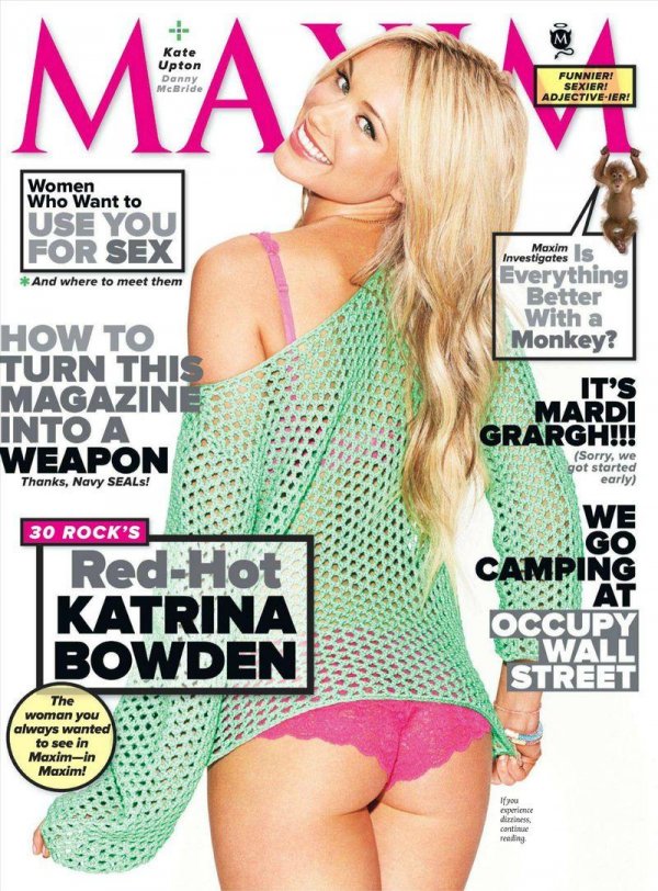 Katrina Bowden - Maxim February 2012 USA