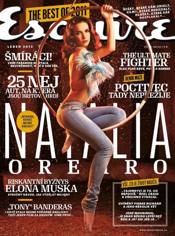 Natalia Oreiro - Esquire January 2012 Czech Republic