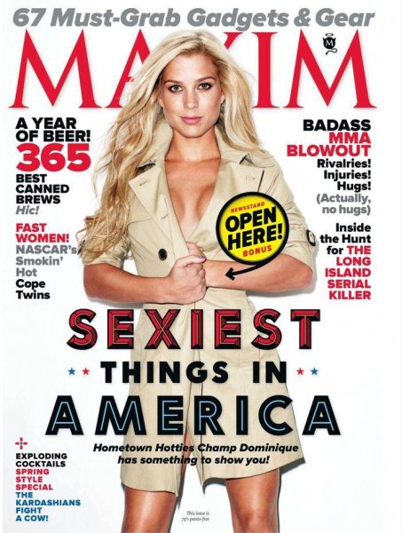 Sexiest Things In America - Maxim March 2012 USA