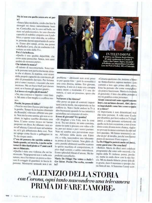 Belen Rodriguez - Vanity Fair February 2012 Italy