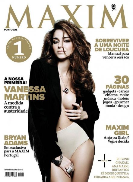Vanessa Martins - Maxim February 2012 Portugal