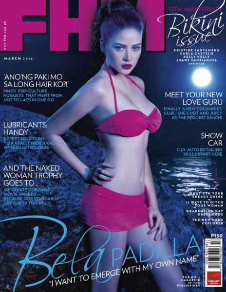 Bela Padilla - FHM March 2012 Philippines