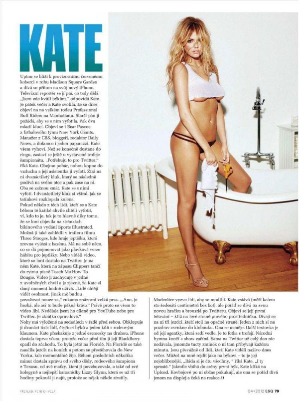 Kate Upton - Esquire April 2012 Czech
