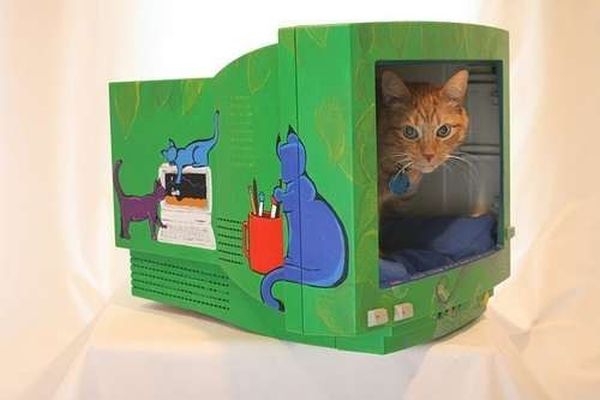 Креативная мебель для котов