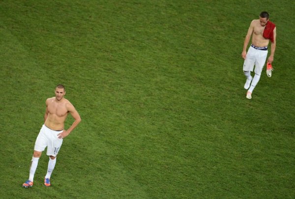 Фотографии с матчей четвертьфинала Евро-2012