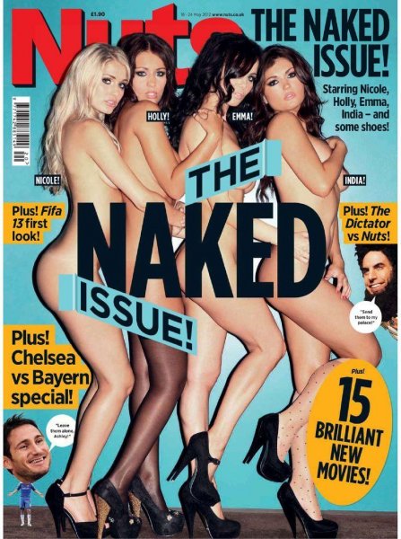 The Naked Issue - Nuts May 2012 UK