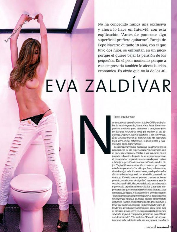 Eva Zaldivar - Interviu June 2012 Spain