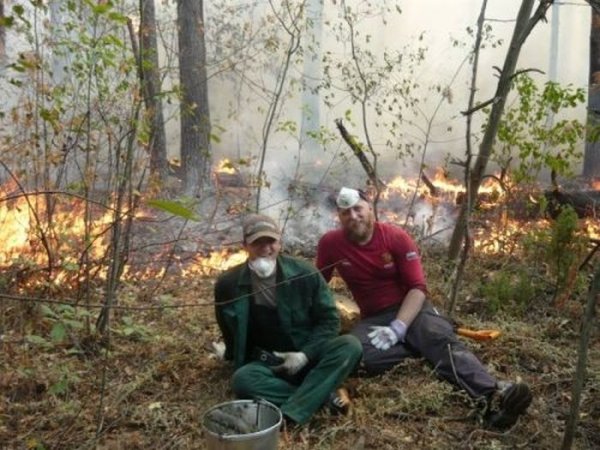 Серьезные пожары в Сибири