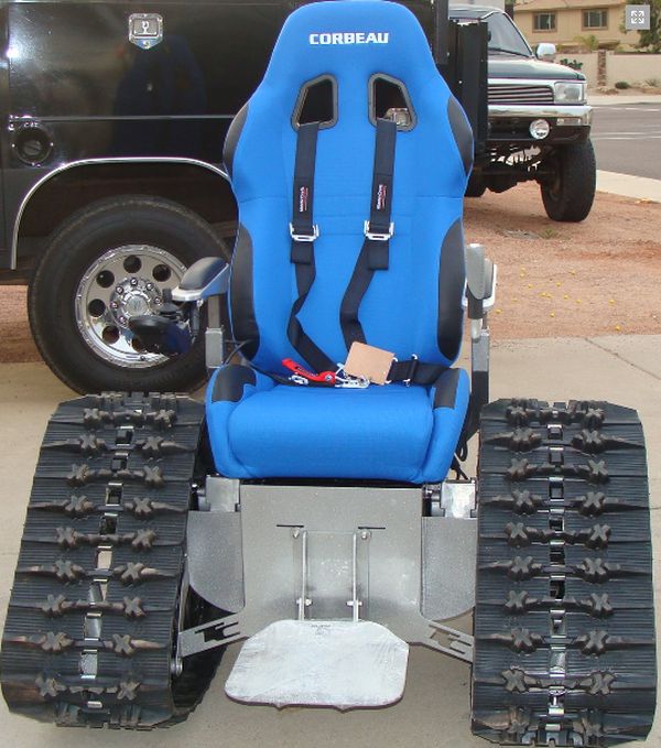 Инвалидное кресло для любителей острых ощущений