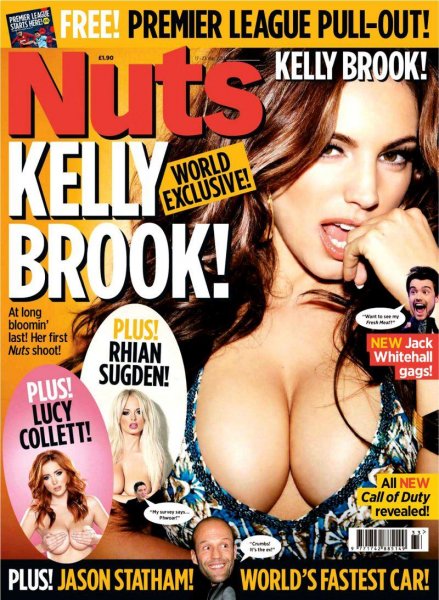 Kelly Brook - Nuts August 2012 UK