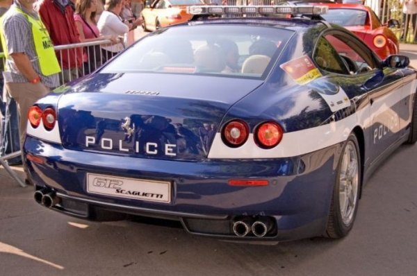 Полицейские автомобили разных стран мира 