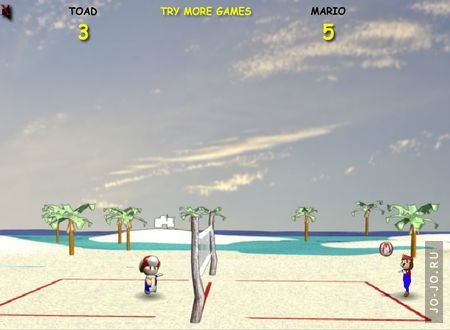 Mario Beach Volleyball