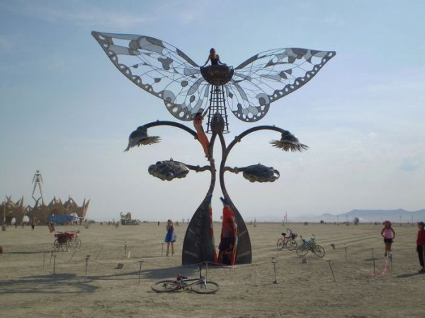     "Burning Man". 