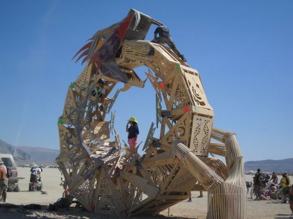     "Burning Man". 