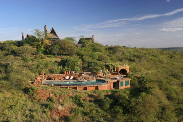 Удивительный отель в национальном парке в Кении
