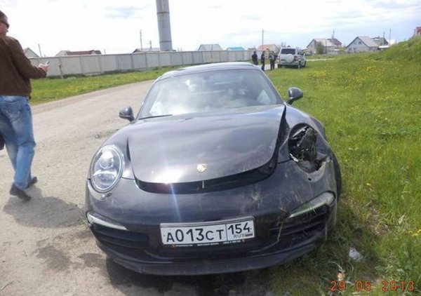 Неудачный тест-драйв заряженного Porsche 911 Carrera S за 5,5 млн рублей