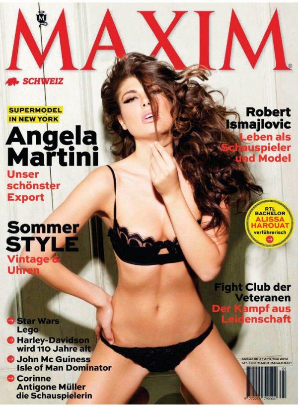 Angela Martini - Maxim April 2013 Switzerland