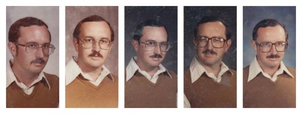 Учитель фотографировался в одной и той же одежде 40 лет подряд!