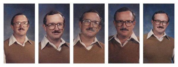 Учитель фотографировался в одной и той же одежде 40 лет подряд!