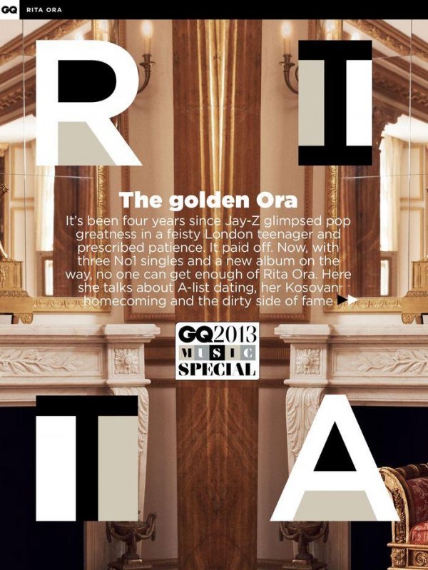 Rita Ora - GQ August 2013 UK