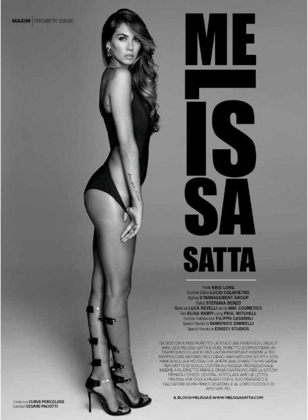 Melissa Satta - Maxim July-August 2013 Italy