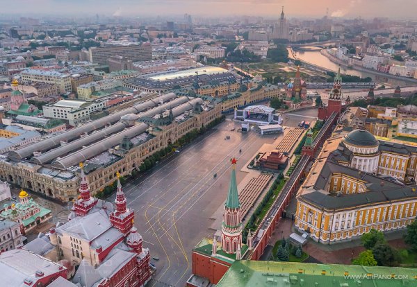Московский Кремль с высоты