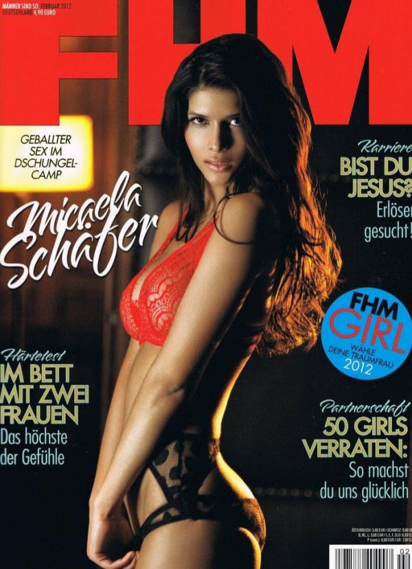 Micaela Schafer - FHM February 2012 (2-2012) Germany