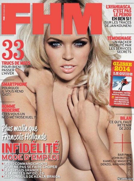 Ineid Elite - FHM Issue 45 February 2014 France