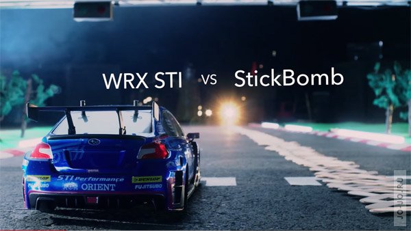 SUBARU "WRX STI vs StickBomb"