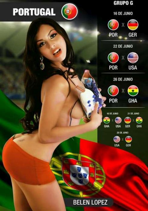 Эротический календарь чемпионата мира по футболу 2014