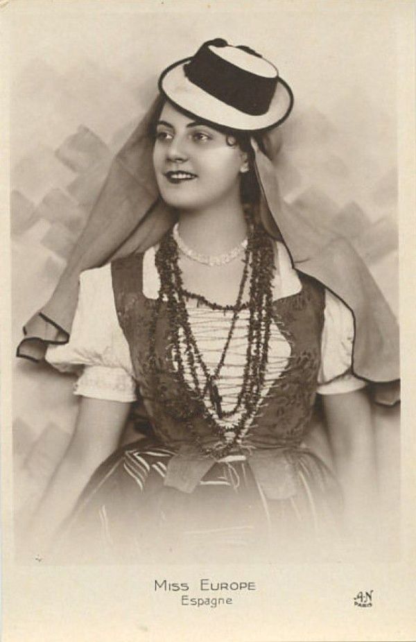 Участницы конкурса красоты Мисс Европа 1930