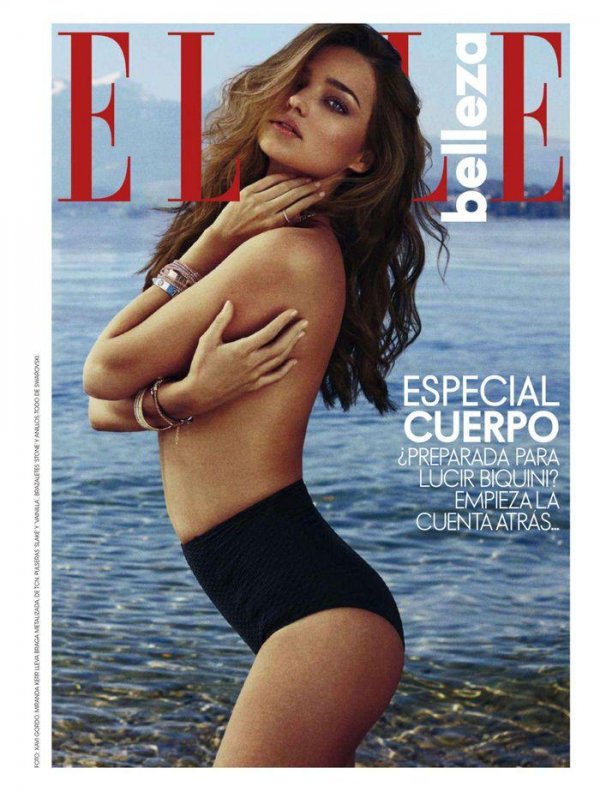 Miranda Kerr - Elle May 2014 Spain