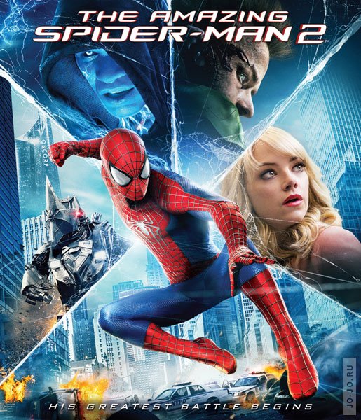 Новый Человек-паук: Высокое напряжение / The Amazing Spider-Man 2: Rise of Electro (2014) WEB-DLRip